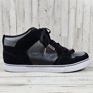 Osiris Shuriken Shannon Black and Silver Ombre Sneakers mens size 13